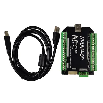 Mach3 USB интерфейс NVUM-SP контроллер движения с ЧПУ nvcm 3 оси 4 оси 5 оси 6 оси карта управления движением с ЧПУ металлический корпус не