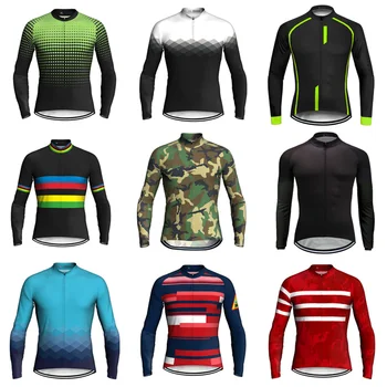 Мужская Велосипедная куртка с длинным рукавом, Велосипедная Майка, Одежда для горных велосипедов, Спортивная рубашка, Зеленый, Черный, Для мотокросса, Горной дороги, Облегающая Футболка