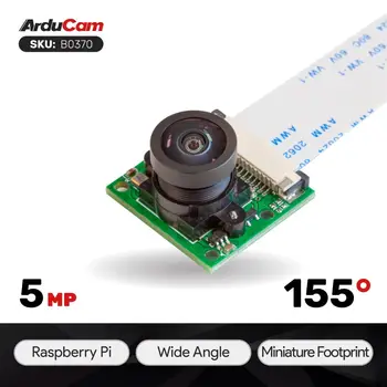 Модуль широкоугольной камеры Arducam MINI OV5647 для Raspberry Pi 4/3/3 B + и более