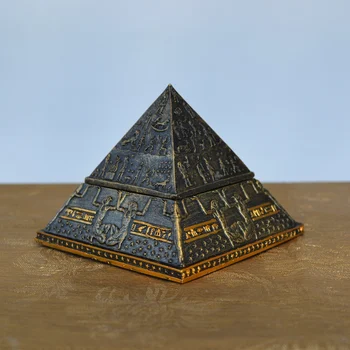 Древнеегипетская пирамида, модель Хуфу, украшение для дома, креативные украшения, Энергия смолы, Искусство, ремесла, подарки