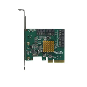 Высокопроизводительный Raid-контроллер для карты PCIE X4 на 4 порта SATA3.0 с чипом Marvell 88SE9230