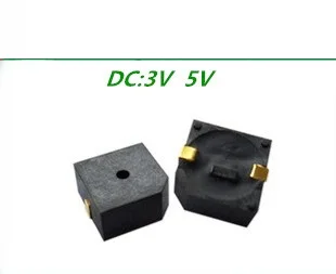 SMD зуммер SMD активный зуммер 3V 5V HN9650B размер 9.6 * 9.6 * 5mm