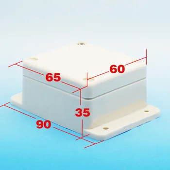 Водонепроницаемая пластиковая проектная коробка, панель, корпус для инструментов 90x60x35 мм (Д * Ш * В), новая