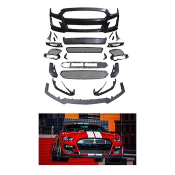 Новое поступление, обвес Shelby GT500 для Ford Mustang 2018-2021, Обновление, обвес бампера автомобиля GT500