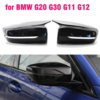 Крышка Бокового Зеркала заднего вида Из Углеродного волокна LHD Для BMW 3 5 G11 G20 330i 330d 340i G30 530d 530i 520d 525i G32 2019 2020