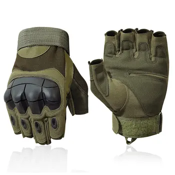 Тактические военные перчатки Перчатки для стрельбы Сенсорный дизайн Спортивные защитные Перчатки для Фитнеса, охоты, пеших прогулок на полный палец