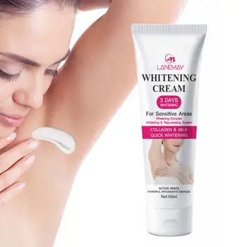 Интимный Отбеливающий Крем Dark Spot Cream Естественный И Мгновенный Результат Осветляет И Увлажняет кожу Подмышек Шеи Спины Ног и