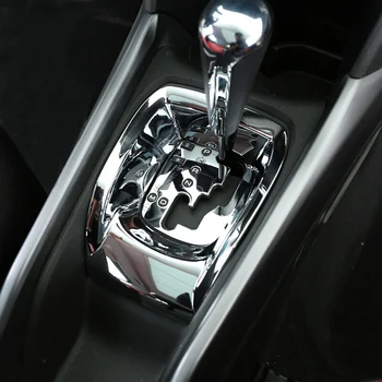 ABS Хром для Peugeot 2008, автоаксессуары 2014 2015 2016 2017, ручка переключения передач, рамка, панель, украшение, отделка, Стайлинг Автомобиля
