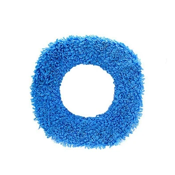 3X Одноразовая швабра, моющиеся Прочные сменные прокладки из микрофибры, тряпка для уборки пыли, для сухого и влажного пылесоса, синий