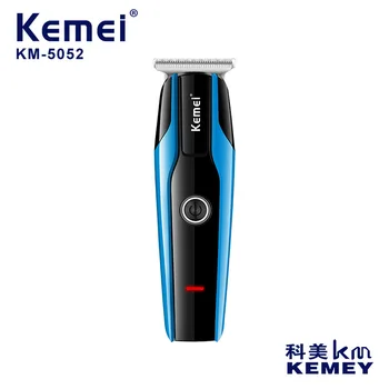 kemei триммер для волос KM-5052 USB перезаряжаемая машинка для стрижки волос парикмахерская машинка для стрижки масляных головок машинка для стрижки волос гравировка резьба по волосам отбеливание