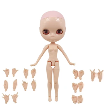 Тело куклы Blyth с суставами нормальная кожа без парика Подходит для трансформации парика, без макияжа