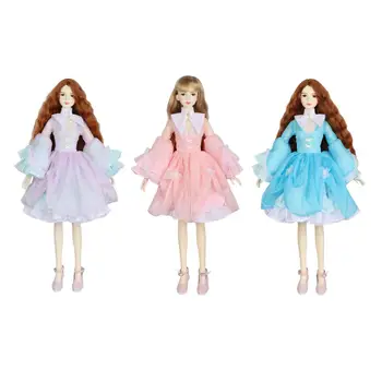 Кукла BJD Girl 23 Сустава, кукла, очаровательная игрушка для 3D-моделирования, подарок, красивые куклы для макияжа 3D глаз, куклы-принцессы для детей