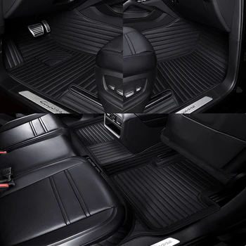 Автомобильные коврики из искусственной кожи на заказ для Dodge Avenger 2007-2012 года Детали интерьера Автомобильные Аксессуары Ковер
