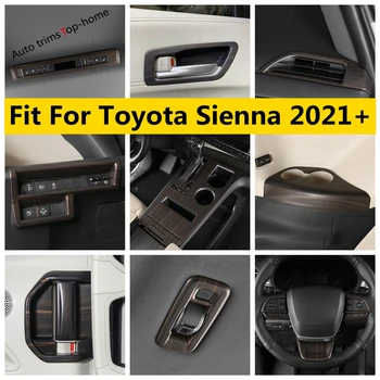 Накладка Крышки приборной панели Для Toyota Sienna 2021-2023 AC Air Головной Свет Лампа Для Чтения Украшение Автомобильные Аксессуары Комплект Интерьера