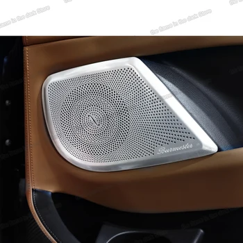 планки звукового динамика двери автомобиля для Mercedes Benz w447 2015 2016 2017 2018 2019 2020 v260 v220 v class 2021 аудио декоративная панель
