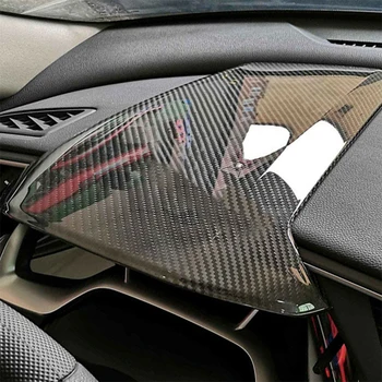 Накладка На Руль Автомобиля из Углеродного Волокна, Накладка на Приборную панель, Накладка Speeeter для Honda Civic MK X MK10 2017-2020 LHD, Декор интерьера