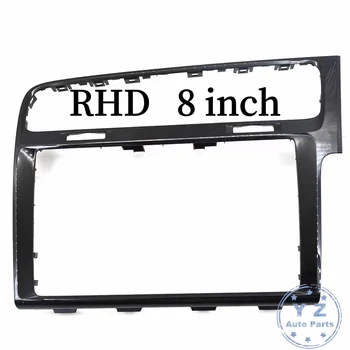 RHD Правосторонняя рамка радио панель CD рамка MIB 8 дюймов 9 дюймов Окрашенный пианино черный Для VW Golf 7 Golf 7,5 mk7 mk7.5 819 728