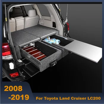 Подходит для Toyota Land Cruiser LC200 2008-2019 5 Мест/8 мест Внутренняя Задняя дверь Подлокотник Ящик для хранения Pocke