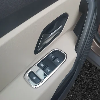 Для Dacia Renault Duster 2023 + Накладка На оконное стекло, накладка на панель, Хромированные Аксессуары для укладки автомобилей, 4 шт.