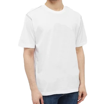 Летняя Мужская футболка 2022, Повседневная Свободная Хлопковая Футболка с коротким рукавом, Мужские футболки