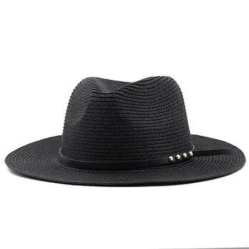 летние шляпы для женщин, пляжная мужская кепка для гольфа, роскошная шляпа дальнобойщика, панама, дизайнерская модная элегантная соломенная шляпа, Бесплатная доставка, новинка