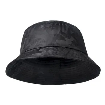 Новая летняя Камуфляжная дышащая Солнцезащитная шляпа Рыбака, однотонный козырек, Уличная походная пляжная шляпа для мужчин и женщин