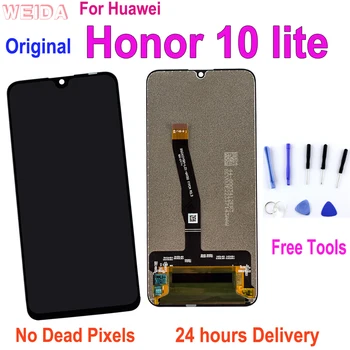 Оригинальный ЖК-дисплей Для Huawei Honor 10 lite HRY-LX1 HRY-LX2 HRY-L21 ЖК-дисплей с Сенсорным экраном Дигитайзер В Сборе Для Honor 10 lite LCD