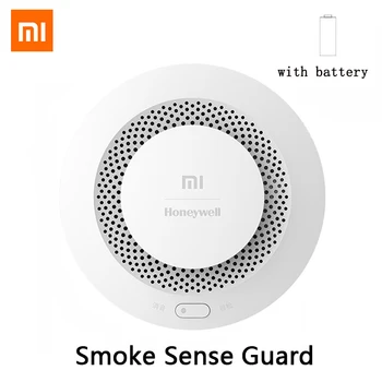 Xiaomi Smoke Sense Guard Детектор дыма и газа Датчик Honeywell Пожарная сигнализация Звуковая и визуальная сигнализация От MIjia APP Пульт дистанционного управления
