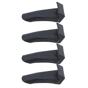 Черный 1 комплект (4 шт) резинового чехла для защиты защелок шин Аксессуары для автоматической замены Шин Инструменты