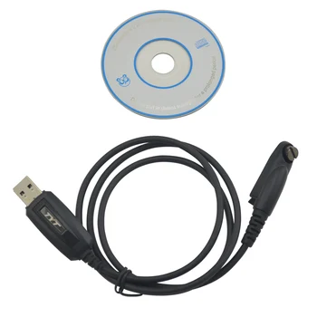 Оригинальный USB-кабель для программирования TYT с CD-драйвером для цифрового портативного двухстороннего радио TYT MD-2017 DMR