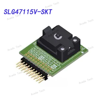SLG47115V-SKT SLG4SA20HV-адаптер для розетки 20x30, 50 образцов SLG47115V. Для использования с: - SLG4DVKADV
