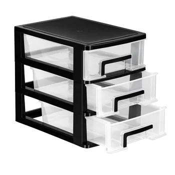 Настольный выдвижной блок многослойный пластиковый шкаф для хранения, ящики для комода, мини-стеллаж