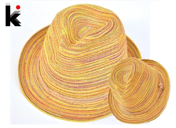 2018 Модная летняя солнцезащитная шляпа для женщин, соломенные шляпы для девочек, красочная пляжная кепка chapeu feminino, мужские солнцезащитные кепки, Бесплатная доставка