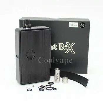 2021 стиль SXK Billet box V4 60w mod kit с чипом DNA 60 USB-порт rev.4 Устройство черного цвета dober с адаптером nautilus coils