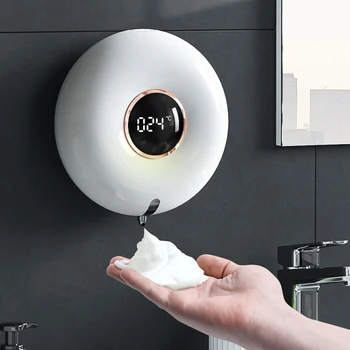 Телефон для мытья пены для пончиков, Интеллектуальный автоматический датчик, Дозатор бытового мыла, Новый Настенный мобильный телефон для мытья посуды