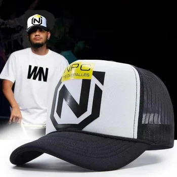 Модная брендовая шляпа с высоким берцем, мужская бейсболка с открытым лицом, бейсболка с мелкой сеткой, уличная кепка с надписью 