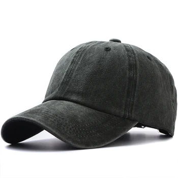 Простая выстиранная хлопковая бейсболка для мужчин, уличная одежда Fisher Casquette, Женская шляпа Snapback, Ретро Повседневная кепка 56-60 см