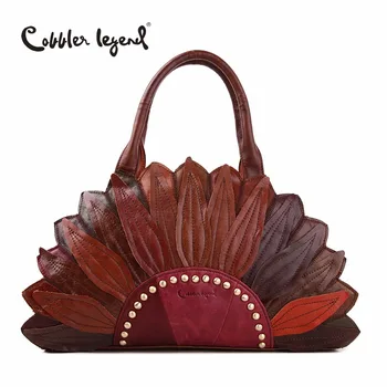 Cobbler Legend/Новые женские сумки, сумка через плечо из натуральной кожи, Большая Вместительность, Превосходная женская сумка из воловьей кожи, женская сумочка