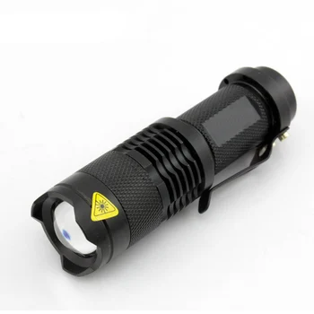 Открытый EDC водонепроницаемый светодиодный фонарик высокой мощности, мини-точечный светильник, 3 модели, Масштабируемое туристическое снаряжение, фонарик-вспышка